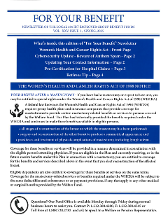 For Your Benefit - Spring 2025.pdf